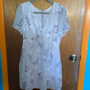Brand lelis shirt sleeve dress. Size large